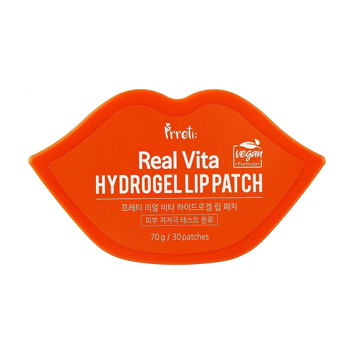 Зволожувальні гідрогелеві патчі для губ Prreti Real Vita Hydrogel Lip Patch, 30 шт, 70 г